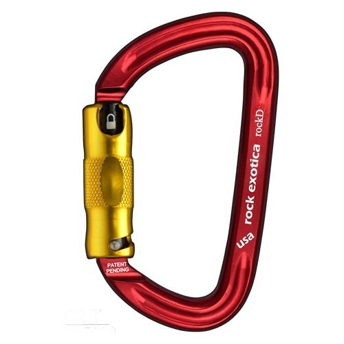 Rock Exotica rockD Twist-Lock D形二段自動鎖鉤環 二段索 D環