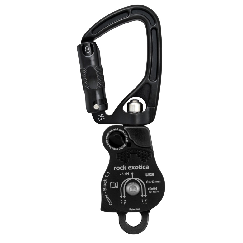 Rock Exotica 萬向轉軸鉤環雙滑輪 Omni-Block 1.1