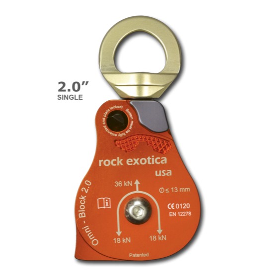 Rock Exotica 萬向轉軸單滑輪 Omni-Block 2.0