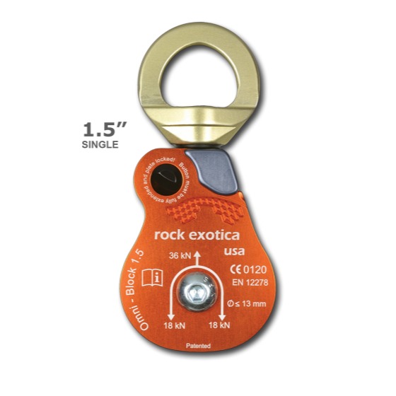 Rock Exotica 萬向轉軸單滑輪 Omni-Block 1.5