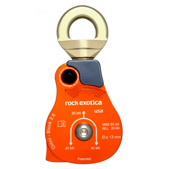 Rock Exotica 萬向轉軸單滑輪 Omni-Block 2.6