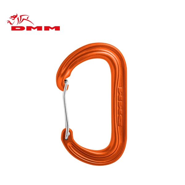 DMM WallDO 鋁合金無鎖鉤環 快扣 橘色