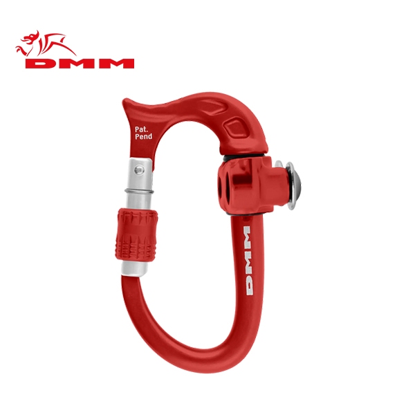 DMM Micro Vault 有鎖工具掛環 工具架 工具掛勾 紅色 