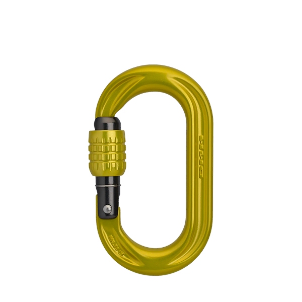 DMM PerfectO Screwgate 鋁合金 O形轉鎖鉤環 萊姆色 O環