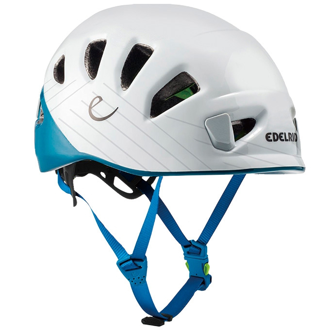 德國EDELRID Shield 頭盔(52-62CM) 白藍 安全頭盔 岩盔 安全帽