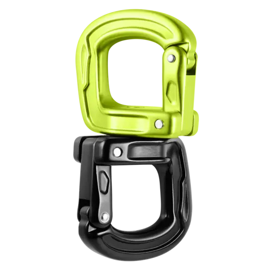 德國 EDELRID CUPID SWIVEL 萬象旋轉雙開接器 萬象