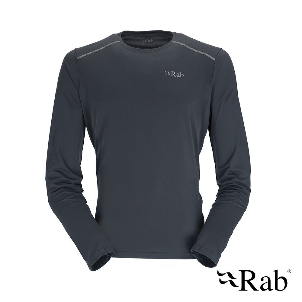RAB Force LS Tee 鯨魚灰 長袖透氣排汗衣 男款 