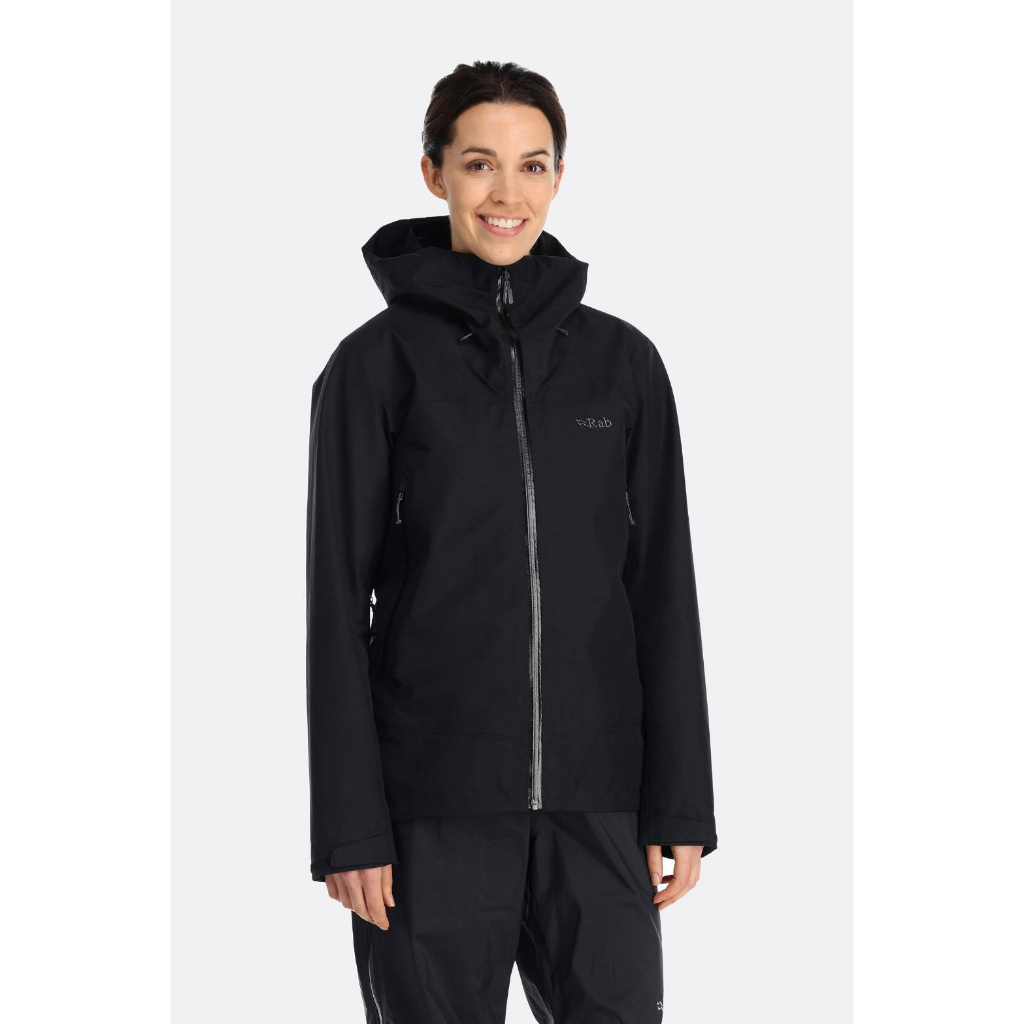 RAB Namche GTX Jacket Wmns 防風防水連帽外套 女款 黑色