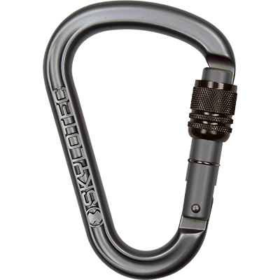 SKYLOTEC pass O -SC 有鎖鉤環 灰色  手轉鎖 HMS 登山扣 (預定)