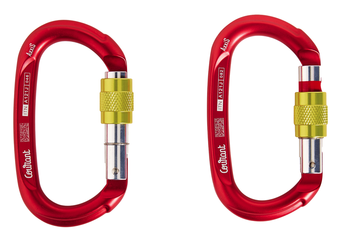  Courant Axxis 手動有鎖鉤環 alu. screw gate karabiner