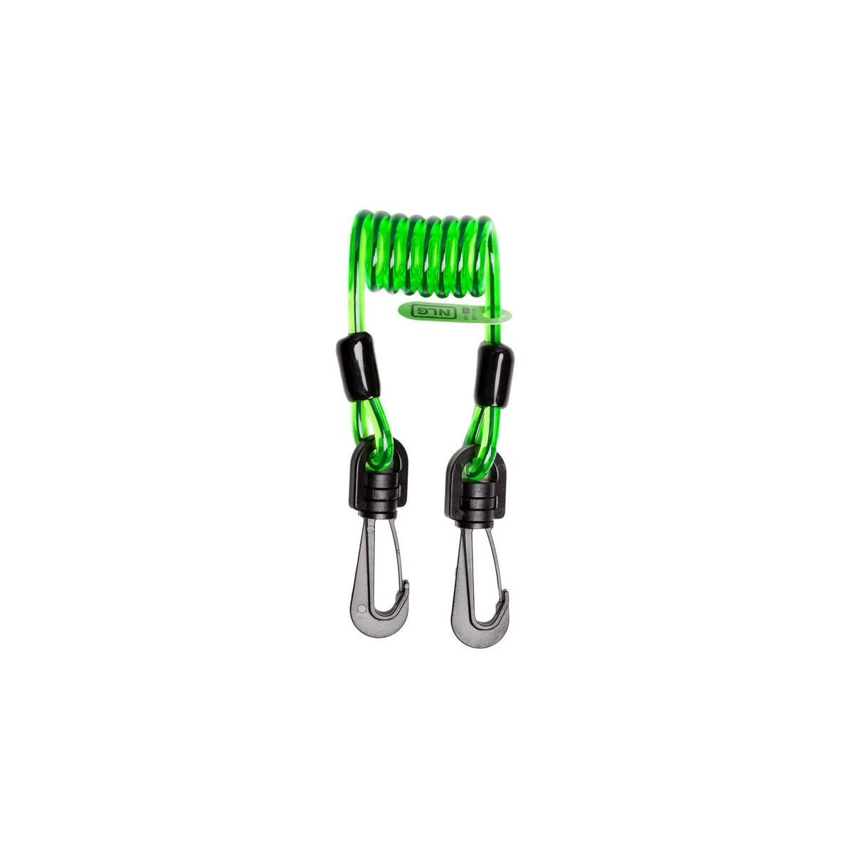  NLG 絕緣短彈性線圈工具挽索 (塑膠扣-塑膠扣) Short Coil Tool Lanyard, Non Conductive