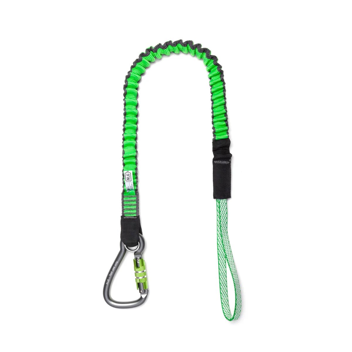  NLG 重型彈⼒⼯具挽索(鉤環-繩圈) Heavy Duty Bungee Tool Lanyard