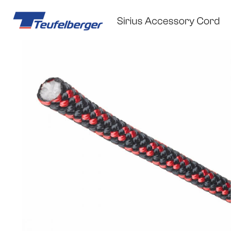 Teufelberger Sirius Accessory Cord 輔助繩 紅色 27M 2022年