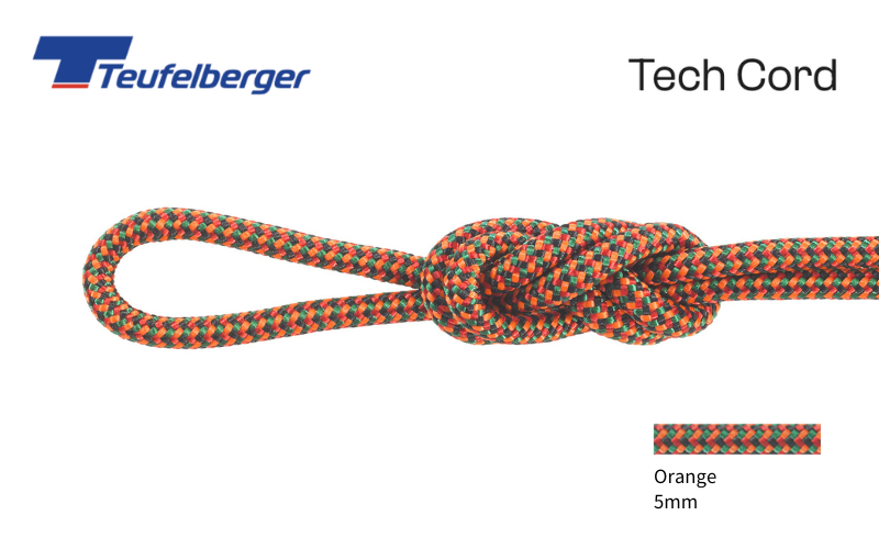 Teufelberger / New England Ropes Tech Cord 高強度輔助繩 20kN 200ft / 60m