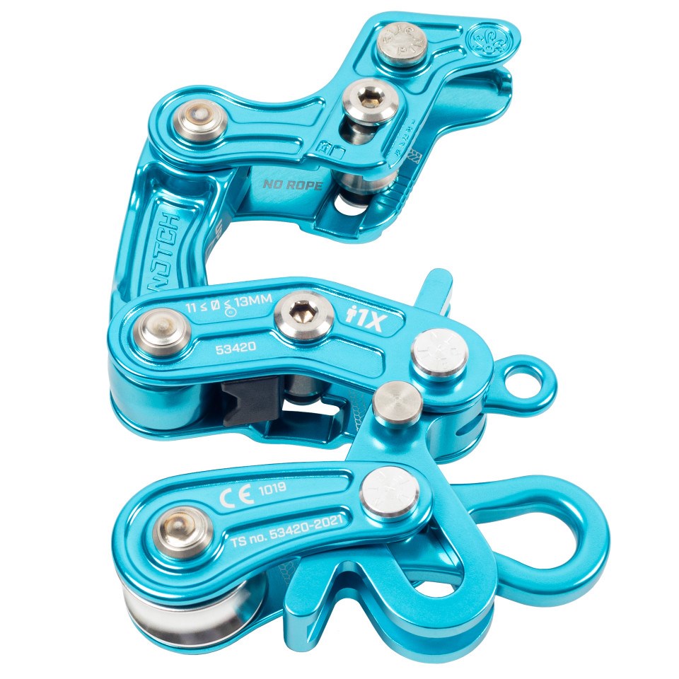 Notch 攀樹上升下降器 Rope Runner Pro 限量版 Teal 天青色 LIMITED EDITION