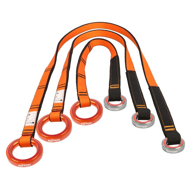 Notch 樹木假杈 Friction Savers with Alu. WEAR SAFE Rings 扁帶式鋁合金大小環 120cm